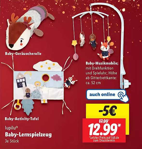 lupilu® Baby-Lernspielzeug