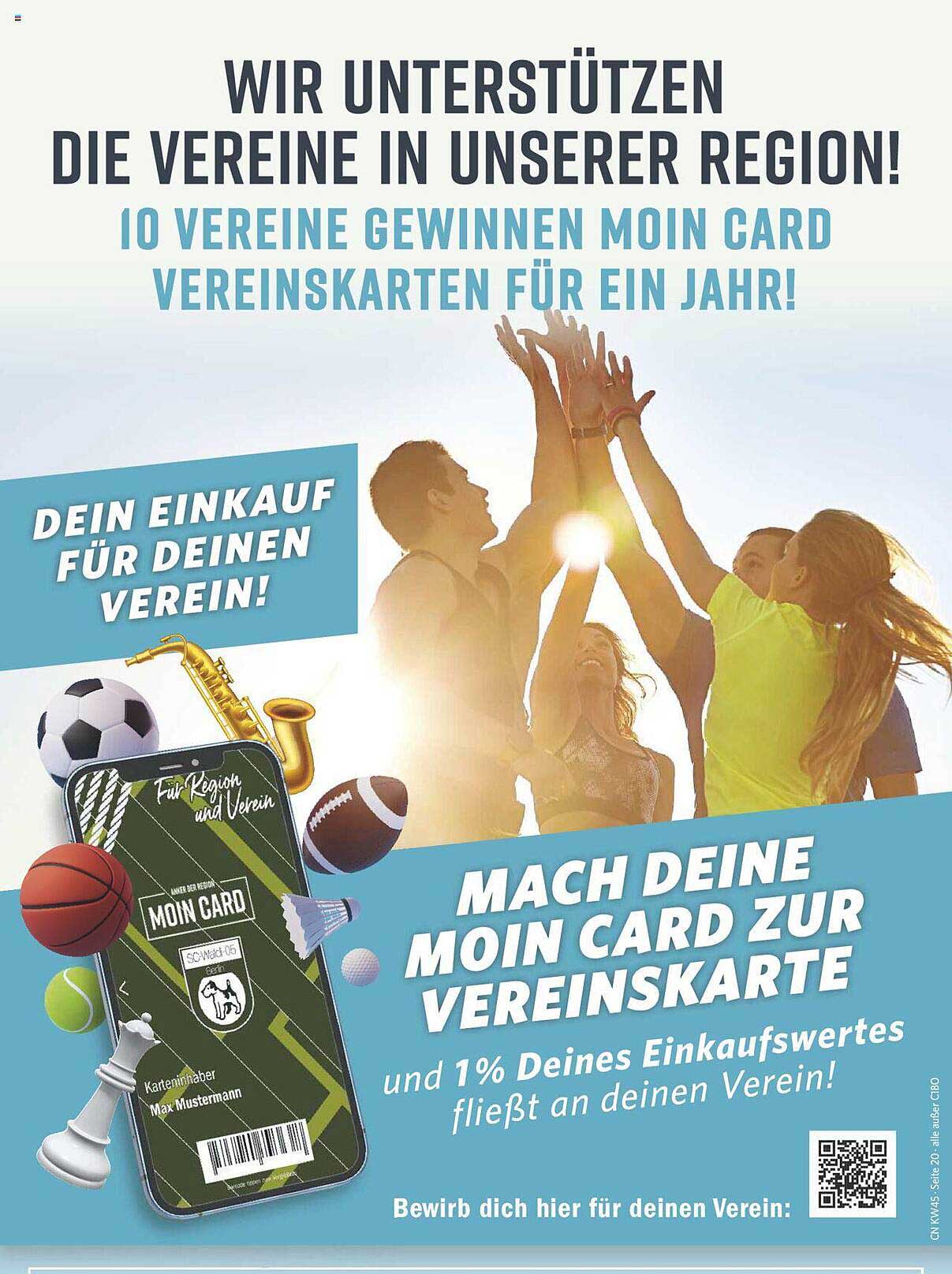 MACH DEINE MOIN CARD ZUR VEREINSKARTE