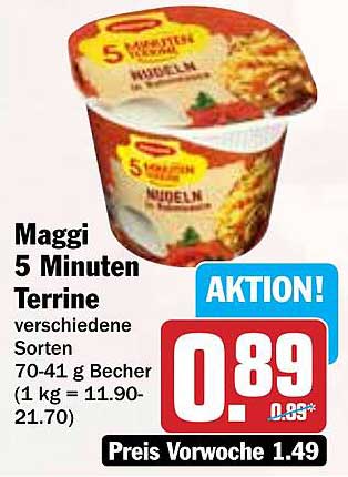 Maggi 5 Minuten Terrine