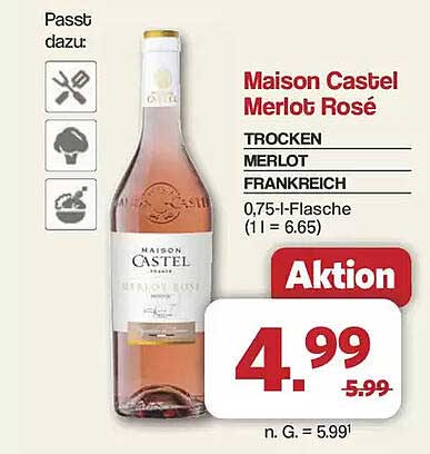 Maison Castel Merlot Rosé