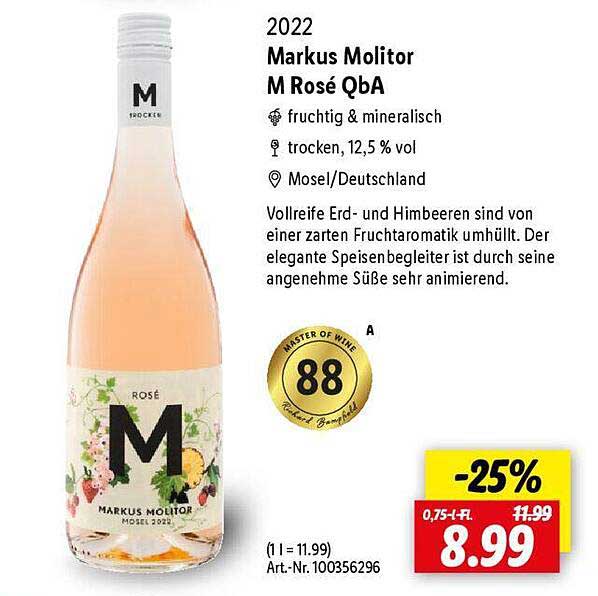 Markus Molitor M Rosé QbA