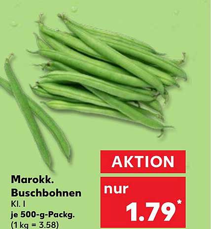 Marokk. Buschbohnen