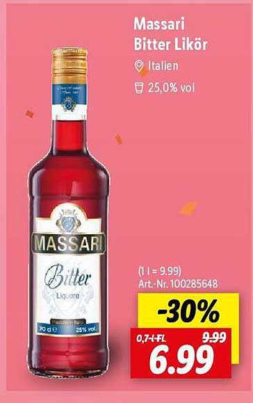 Massari Bitter Likör