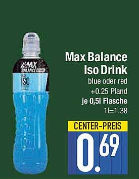 Max Balance Iso Drink