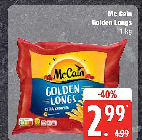 Mc Cain Golden Longs