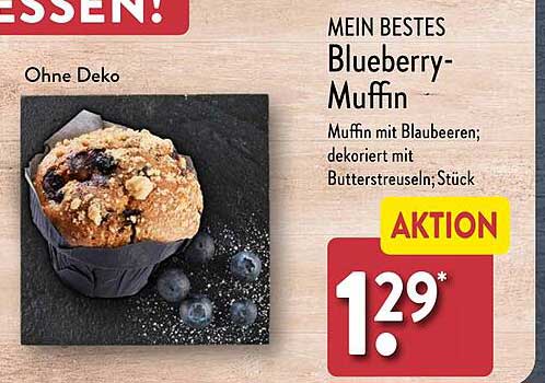 MEIN BESTES Blueberry-Muffin