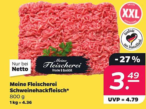 Meine Fleischerei Schweinehackfleisch*