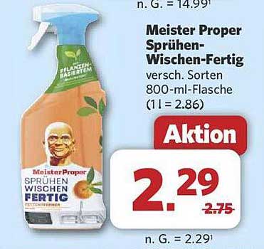 Meister Proper Sprühen-Wischen-Fertig