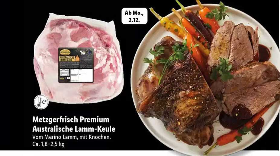 Metzgerfrisch Premium Australische Lamm-Keule