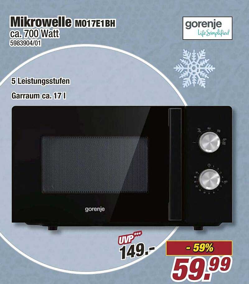 Mikrowelle MO17E1BH