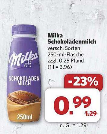 Milka Schokoladenmilch