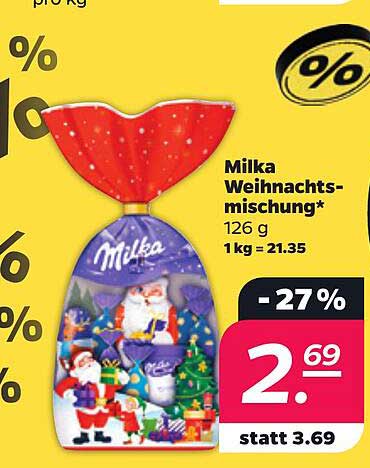 Milka Weihnachtsmischung*