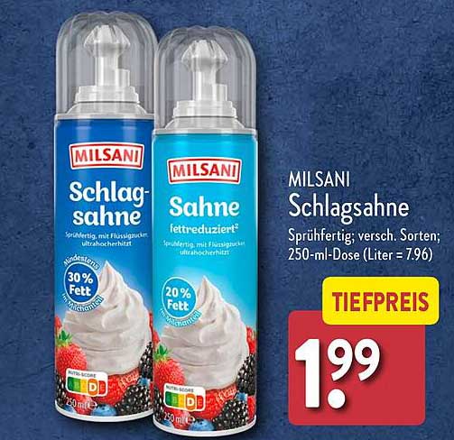 MILSANi Schlag sahne