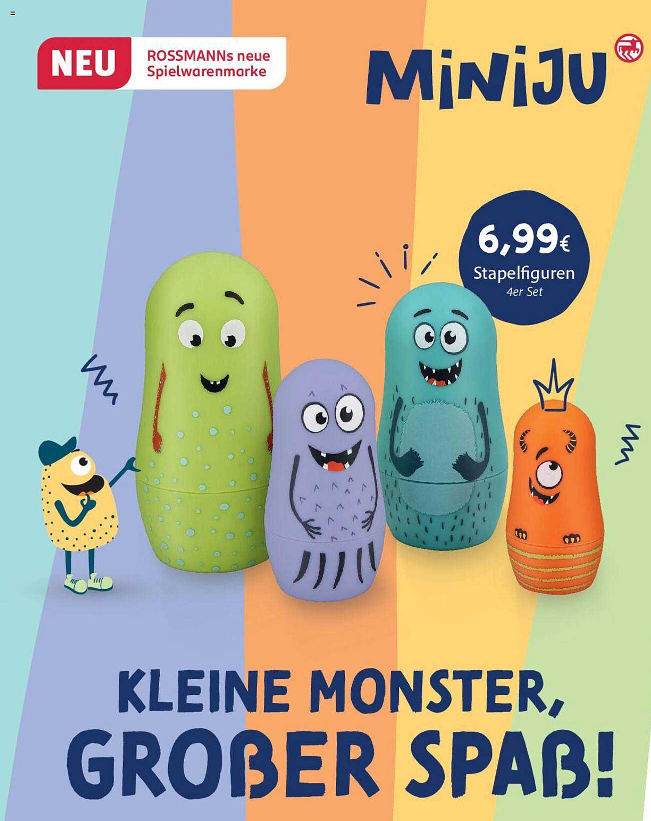 MINIJU  
KLEINE MONSTER, GROßER SPAß!  