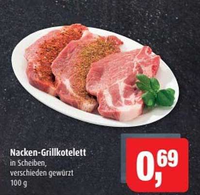 Nacken-Grillkotelett