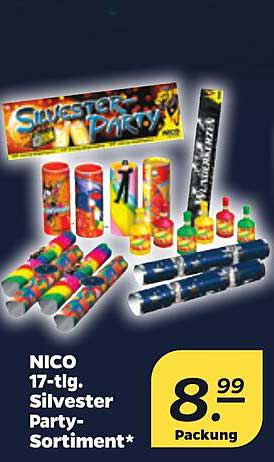 NICO 17-tlg. Silvester Party-Sortiment*