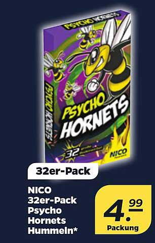 NICO 32er-Pack Psycho Hornets