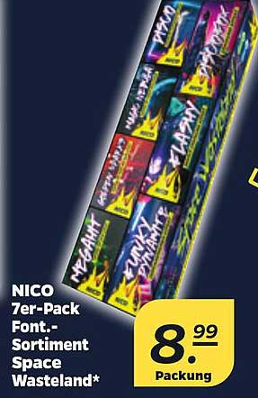 NICO 7er-Pack Font.-Sortiment Space Wasteland*