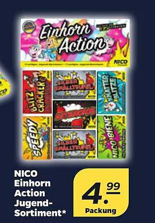 NICO Einhorn Action Jugend-Sortiment*