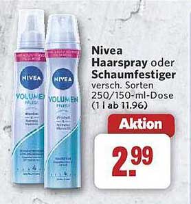 Nivea Haarspray oder Schaumfestiger