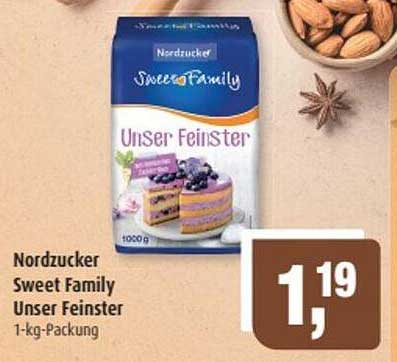 Nordzucker Sweet Family Unser Feinster