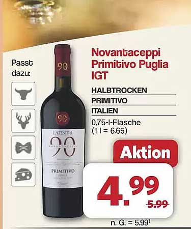 Novantaceppi Primitivo Puglia IGT