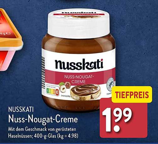 Nusskati Nuss-Nougat-Creme