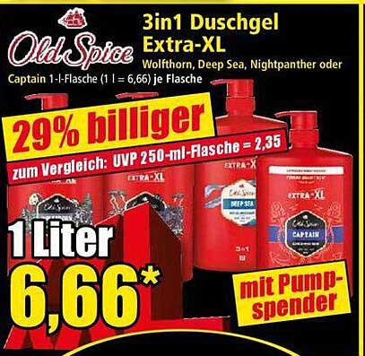 Old Spice 3in1 Duschgel Extra-XL