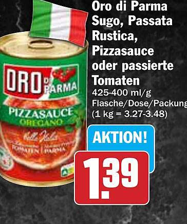 Oro di Parma Pizzasauce