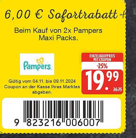 Pampers Maxi Packs