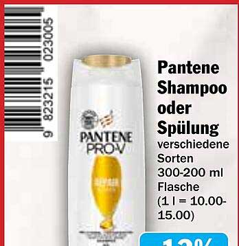 Pantene Shampoo oder Spülung