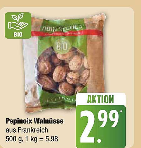 Pepinox Walnüsse aus Frankreich