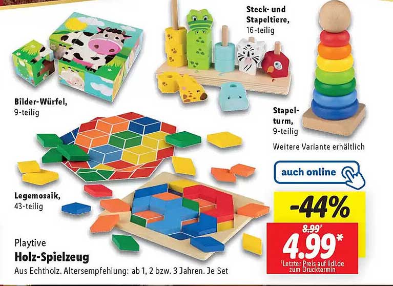 Playtive Holz-Spielzeug