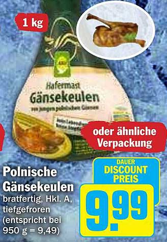 Polnische Gänsekeulen