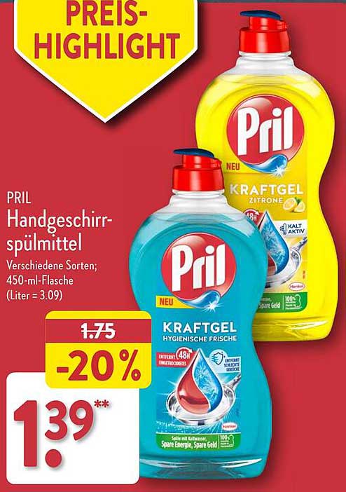 PRIL Handgeschirrspülmittel