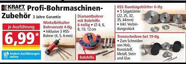 Profi-Bohrmaschinen-Zubehör