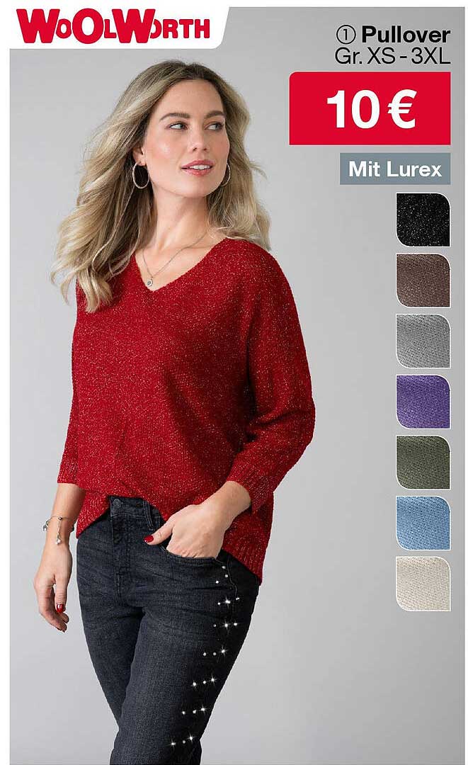 Pullover Mit Lurex