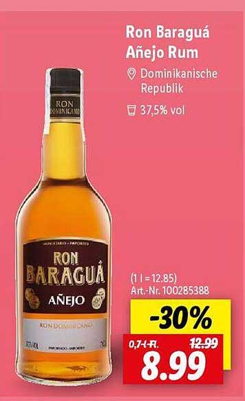 Ron Baraguá Añejo Rum