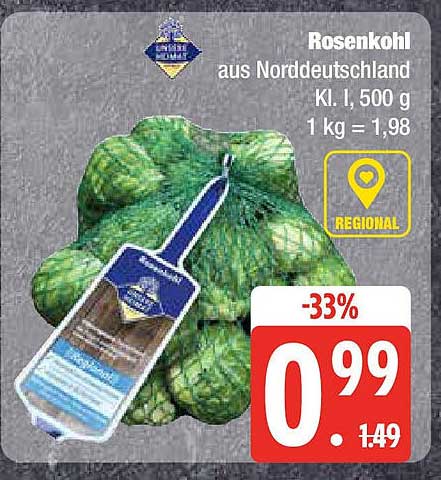 Rosenkohl aus Norddeutschland