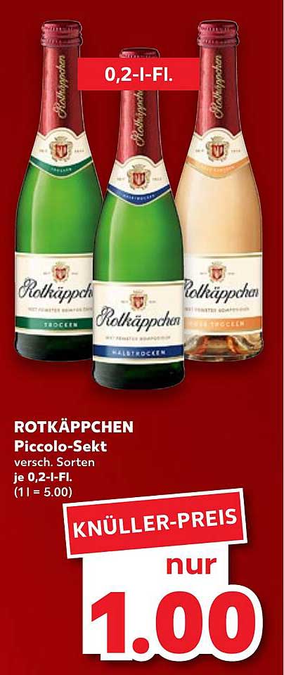 ROTKÄPPCHEN Piccolo-Sekt