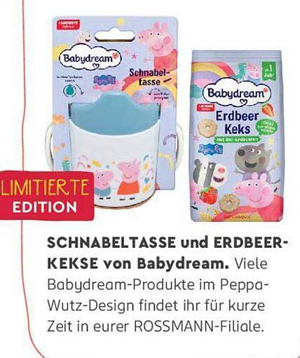 SCHNABELTASSE und ERDBEER-KEKSE von Babydream