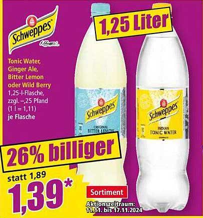 Schweppes Tonic Water