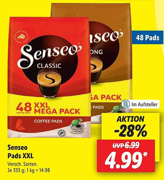 Senseo Pads XXL