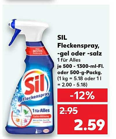 SIL Fleckenspray