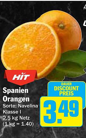 Spanien Orangen