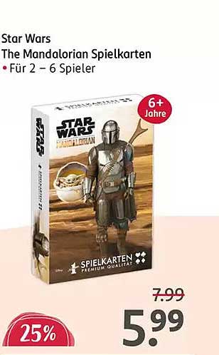 Star Wars The Mandalorian Spielkarten