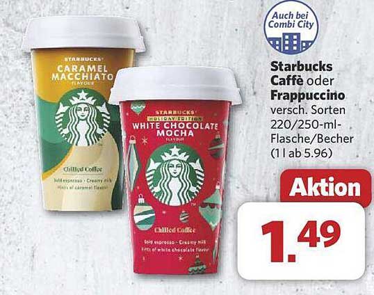 Starbucks Caffè oder Frappuccino