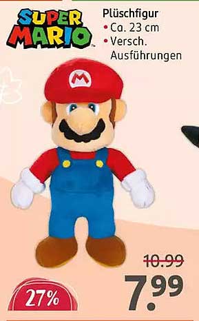 Super Mario Plüschfigur