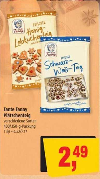 Tante Fanny Plätzchenteig