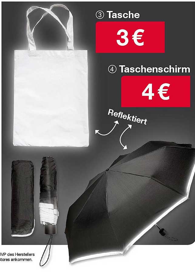 Tasche  
Taschenschirm